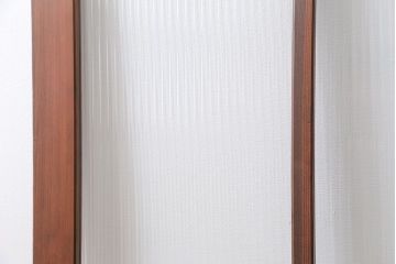 アンティーク モールガラス入りの上質な扉(ドア)