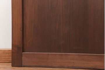 アンティーク モールガラス入りの上質な扉(ドア)