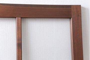 アンティーク モールガラス入りの上質な扉(ドア)