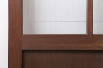 アンティーク モールガラス入りの上質な扉(ドア)