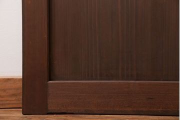 アンティーク モールガラス入りの上質な扉(ドア)