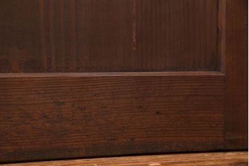 アンティーク モールガラス入りの上質な扉(ドア)