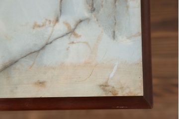 レトロ家具　昭和レトロ 1970年代 大理石風センターテーブル(机)