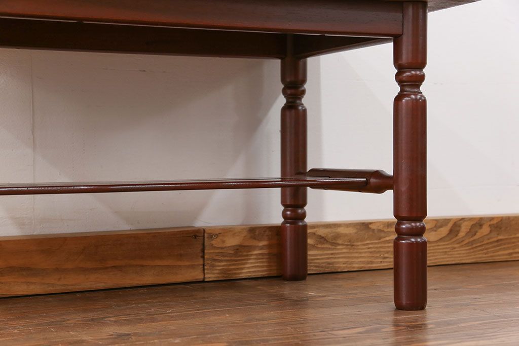 レトロ家具　昭和レトロ 1970年代 大理石風センターテーブル(机)