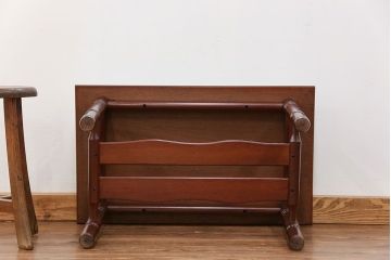 レトロ家具　昭和レトロ 1970年代 大理石風センターテーブル(机)