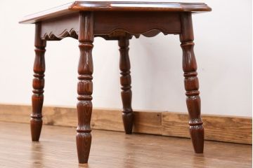 中古 ビンテージ カリモク サイドテーブル(センターテーブル)