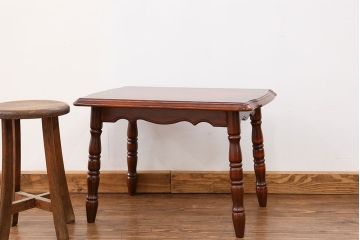 中古 ビンテージ カリモク サイドテーブル(センターテーブル)