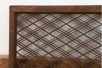 古民具・骨董 小振りな組子欄間(明り取り)