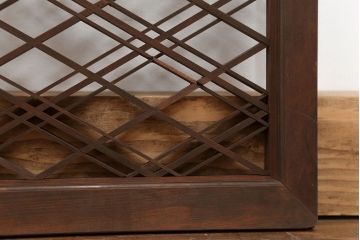 古民具・骨董 小振りな組子欄間(明り取り)