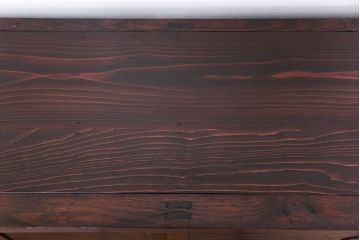 アンティーク家具　古民具・骨董 シックな収納箪笥サイドボード(水屋箪笥、帳場箪笥)