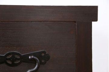 アンティーク家具　古民具・骨董 シックな収納箪笥サイドボード(水屋箪笥、帳場箪笥)