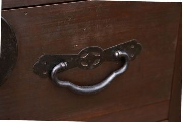 アンティーク家具　古民具・骨董 シックな収納箪笥サイドボード(水屋箪笥、帳場箪笥)