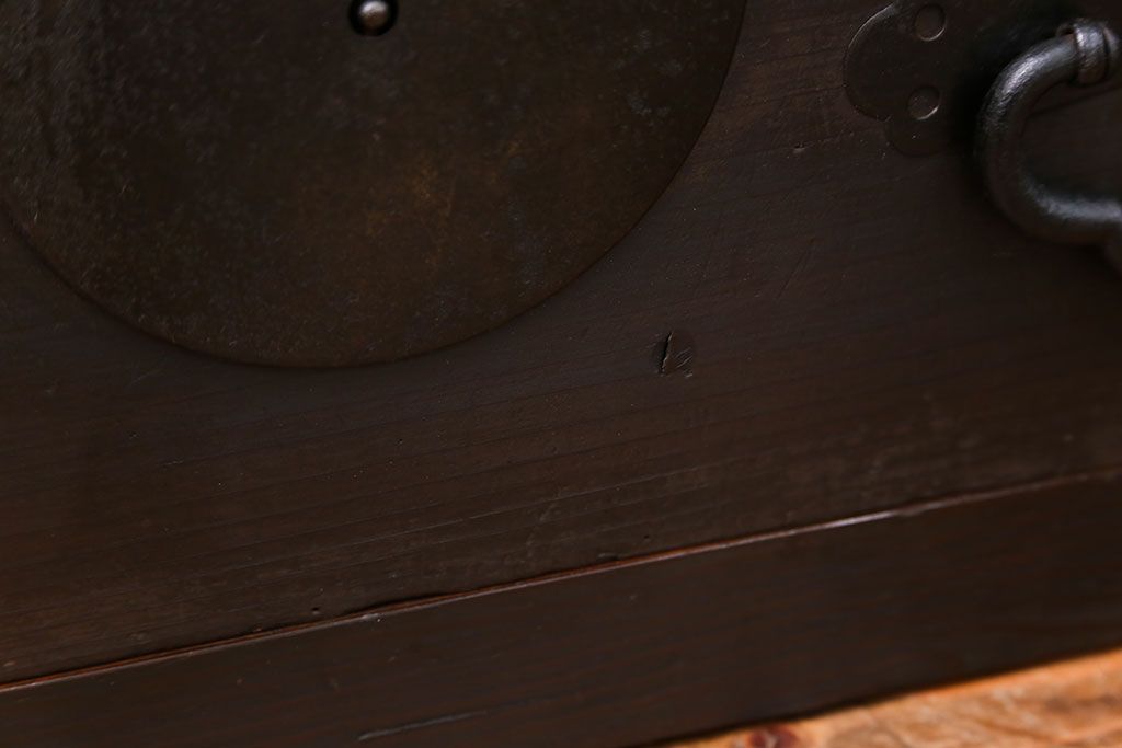 アンティーク家具　古民具・骨董 シックな収納箪笥サイドボード(水屋箪笥、帳場箪笥)