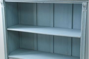 アンティーク家具 フランスアンティーク リメイク品 ペンキのはげた引き出し付きフレンチキャビネット(1)(収納棚、飾り棚)