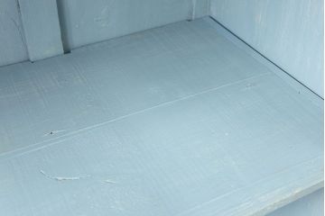 アンティーク家具 フランスアンティーク リメイク品 ペンキのはげた引き出し付きフレンチキャビネット(1)(収納棚、飾り棚)