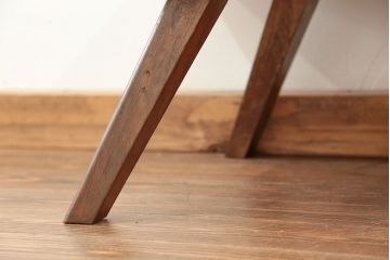 アンティーク家具　アンティーク 折り畳み式の横長テーブル(1)(作業台、机、裁ち板)