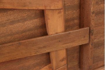 アンティーク家具　アンティーク 折り畳み式の横長テーブル(4)(作業台、机、裁ち板)