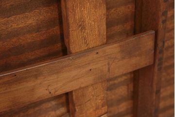 アンティーク家具　アンティーク 折り畳み式の横長テーブル(5)(作業台、机、裁ち板)