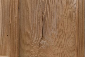 古民具・骨董 古い木味のガラス戸4枚セット(引き戸、建具)