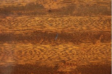 レトロ家具　昭和レトロ 折り畳み式!古い木の横長テーブル(3)