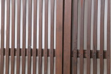 古民具・骨董 味のあるガラス入り格子戸 4枚セット(引き戸、ガラス戸)