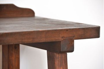 アンティーク家具　アンティーク かわいいデザインのサイドテーブル(作業台)