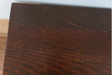 アンティーク家具　古民具・骨董 古い木の小さな机(飾り棚、テーブル)