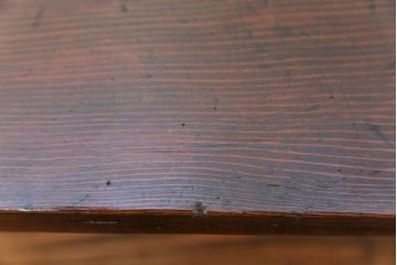 アンティーク家具　古民具・骨董 古い木の小さな机(飾り棚、テーブル)