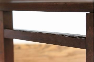 アンティーク家具　古民具・骨董 古い木の小さな机(飾り棚、テーブル)