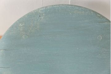 アンティーク家具　アンティークペイント かわいいスツール(2)(丸椅子、イス)