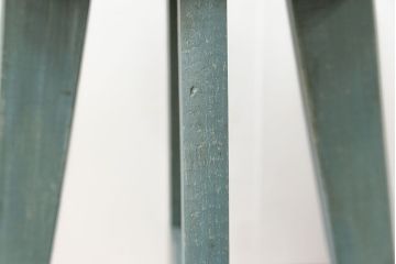 アンティーク家具　アンティークペイント かわいいスツール(2)(丸椅子、イス)