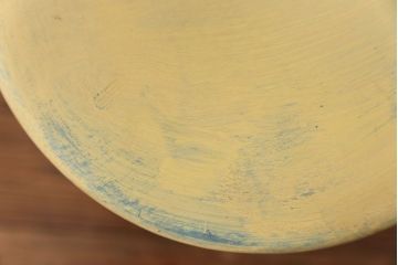 アンティーク家具　アンティークペイント かわいいスツール(3)(丸椅子、イス)