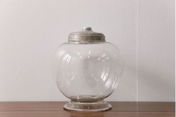 アンティーク雑貨　アンティーク 古い地球瓶(1)(ガラスビン)