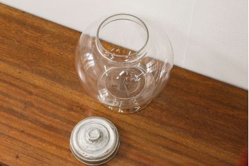 アンティーク雑貨　アンティーク 古い地球瓶(1)(ガラスビン)