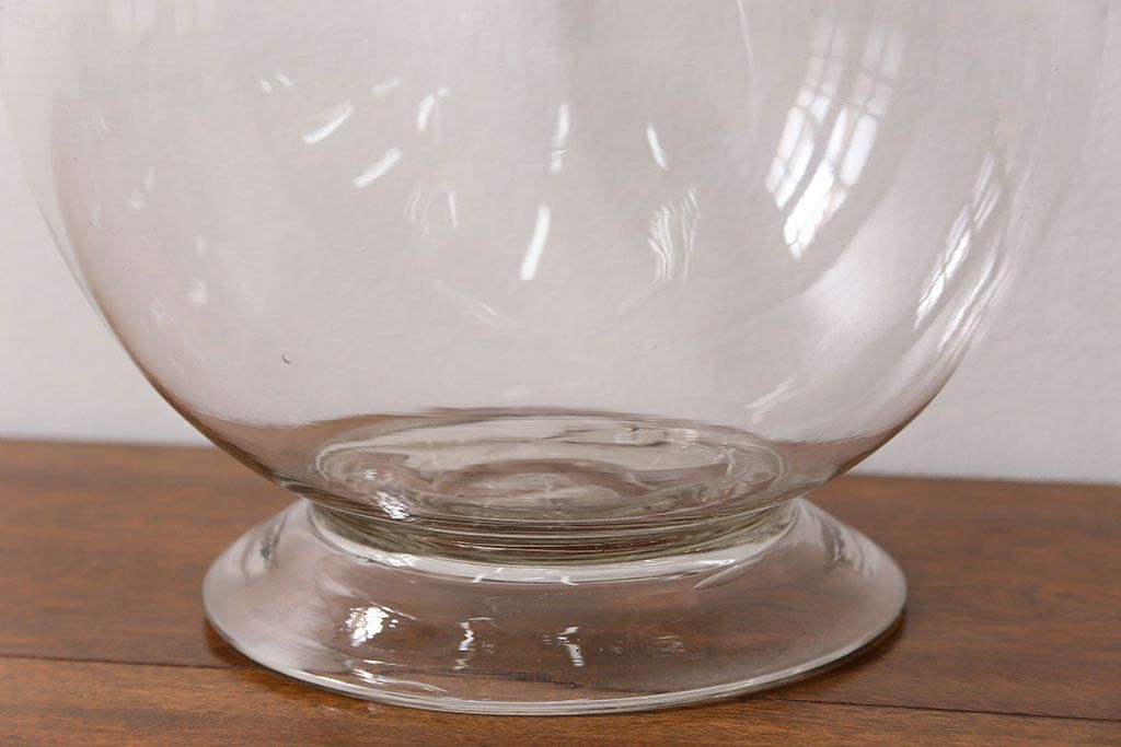 アンティーク雑貨　アンティーク 古い地球瓶(1)(ガラスビン)