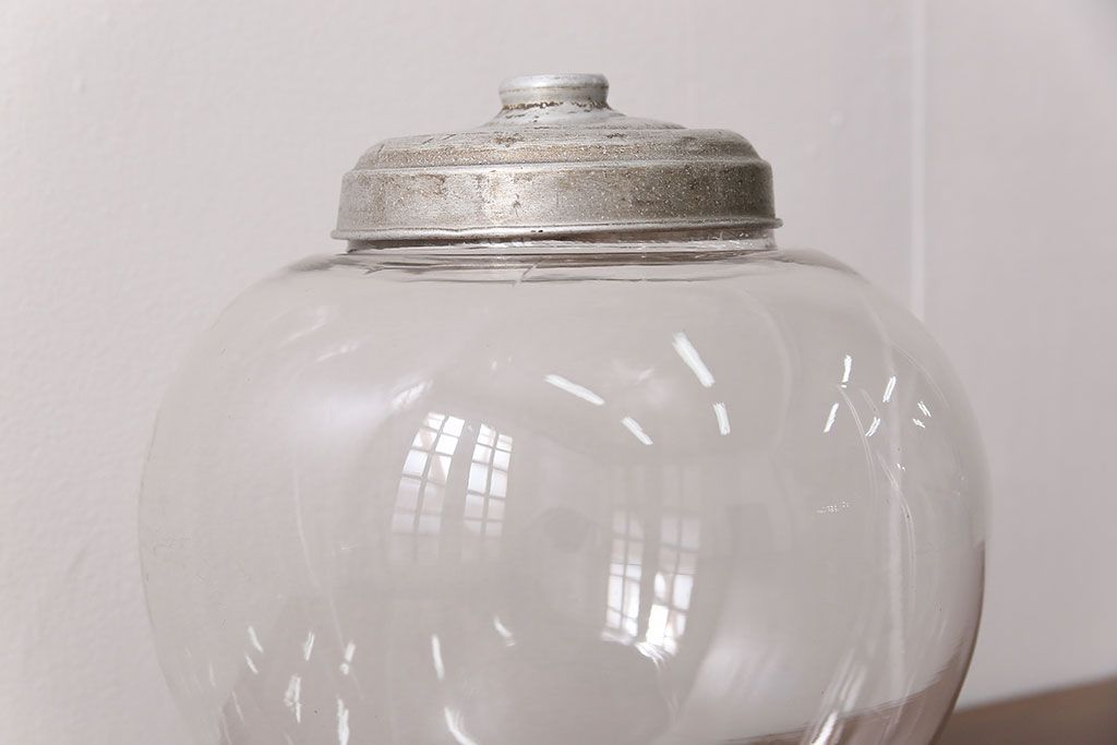 アンティーク雑貨　アンティーク 古い地球瓶(1)(ガラスビン)