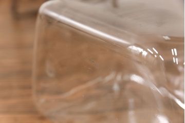 アンティーク雑貨　昭和レトロ 古い駄菓子屋の六連ガラス瓶(ガラスビン)