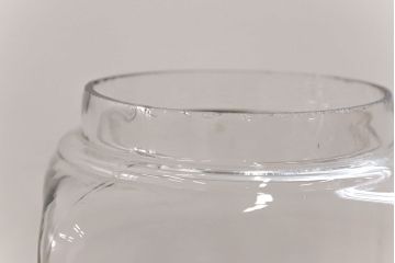 アンティーク雑貨　アンティーク 古い駄菓子屋のレトロなガラス瓶3個セット(ガラスビン)