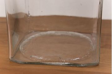 アンティーク雑貨　アンティーク 古い駄菓子屋のレトロなガラス瓶3個セット(ガラスビン)