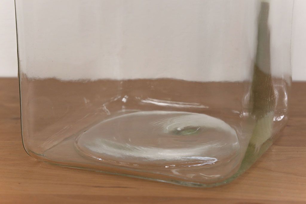 アンティーク雑貨　アンティーク 古い駄菓子屋のレトロなガラス瓶3個セット(ガラスビン)