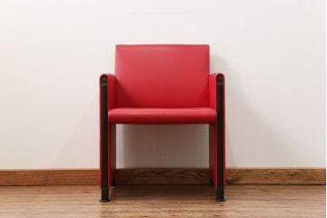 中古 イタリア 高級 モダン家具 メリタリア(MERITALIA)アームチェア(椅子、イス)