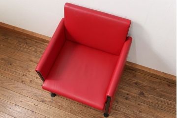 中古 イタリア 高級 モダン家具 メリタリア(MERITALIA)アームチェア(椅子、イス)