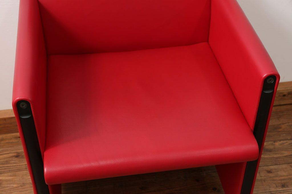 中古 イタリア 高級 モダン家具 メリタリア(MERITALIA)アームチェア(椅子、イス)