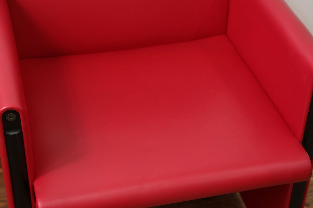 中古 イタリア 高級 モダン家具 メリタリア(MERITALIA)アームチェア(2)(椅子、イス)