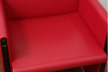 中古 イタリア 高級 モダン家具 メリタリア(MERITALIA)アームチェア(2)(椅子、イス)