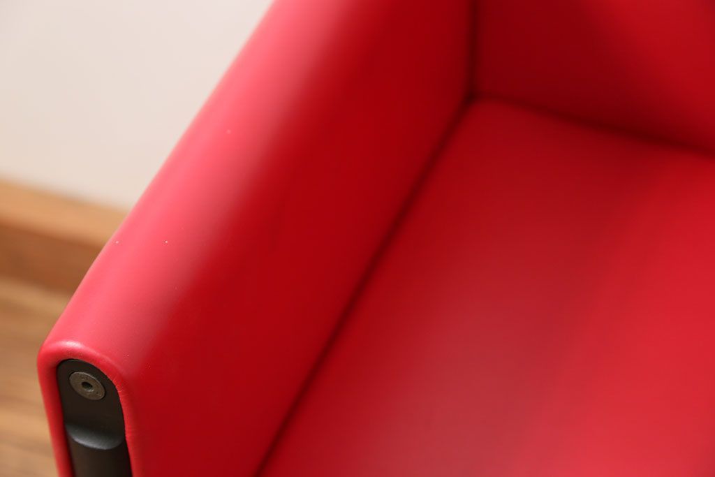 中古 イタリア 高級 モダン家具 メリタリア(MERITALIA)アームチェア(2)(椅子、イス)