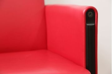 中古 イタリア 高級 モダン家具 メリタリア(MERITALIA)アームチェア(2)(椅子、イス)