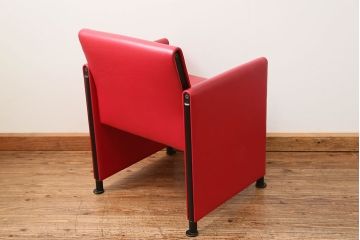 中古 イタリア 高級 モダン家具 メリタリア(MERITALIA)アームチェア(2)(椅子、イス)