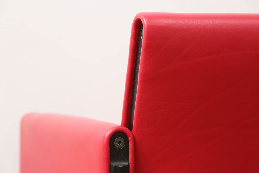 中古 イタリア 高級 モダン家具 メリタリア(MERITALIA)アームチェア(2)(椅子、イス)