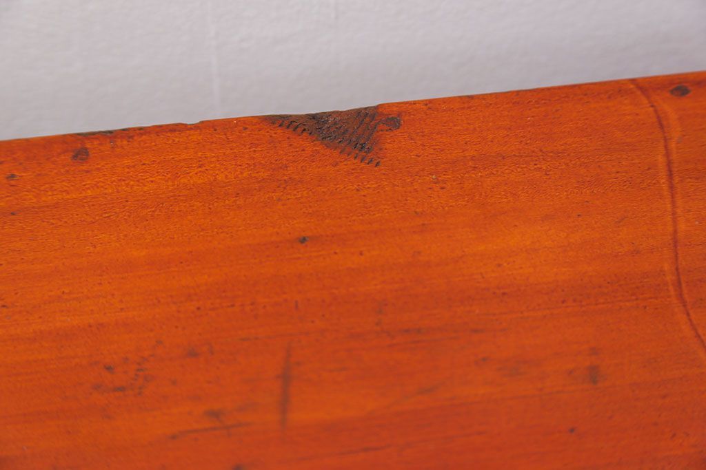 古民具・骨董 美品　金具の立派な観音開き時代箪笥(帳場箪笥、たんす)